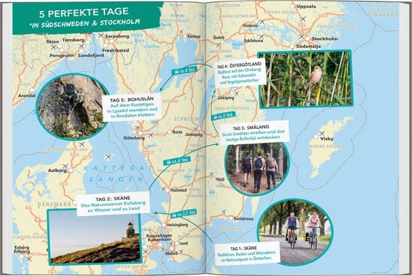 Produktbild: MARCO POLO OUTDOOR GUIDE Reiseführer Südschweden, Stockholm