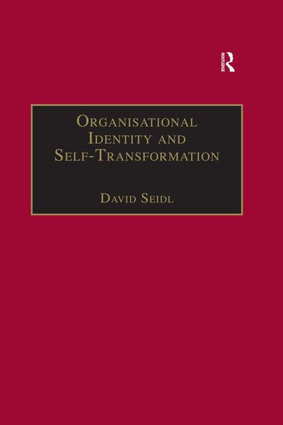 Produktbild: Organisational Identity and Self-Transformation