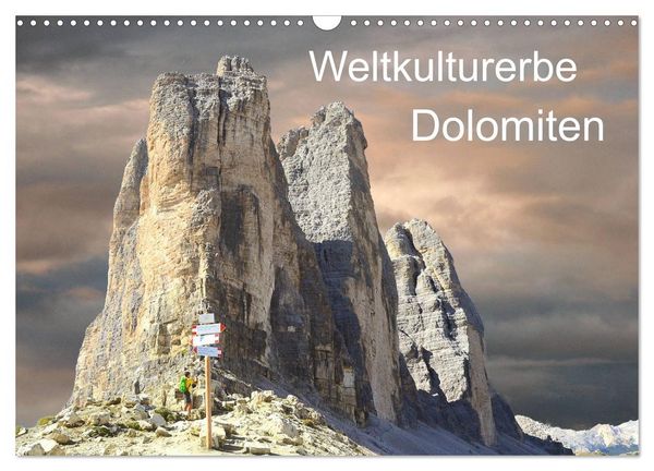 Produktbild: Weltkulturerbe Dolomiten S&uuml;d Tirol (Wandkalender 2026 DIN A3 quer), CALVENDO Monatskalender