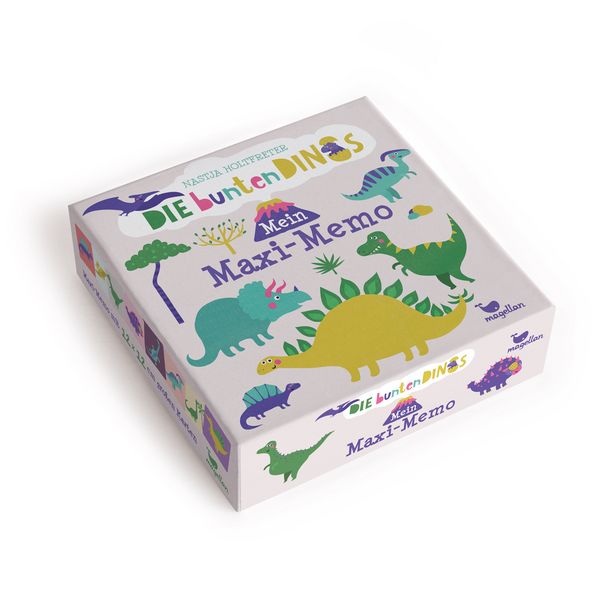 Produktbild: Die bunten Dinos - Mein Maxi-Memo