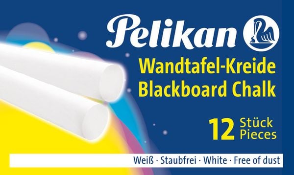 Produktbild: Pelikan Wandtafelkreide 755/12 wei&szlig;