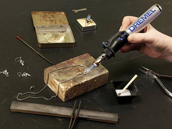 Produktbild: Dremel 2000-7 Versatip Gasl&ouml;t-Set L&ouml;tspitze, Hei&szlig;gasd&uuml;se, Schaumstoffschneidespitze, Seilschneidespitze