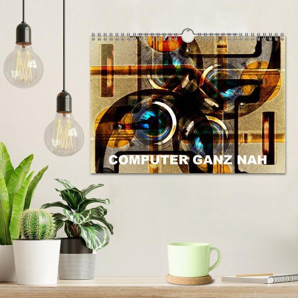 Produktbild: Computer ganz nah (Wandkalender 2026 DIN A4 quer), CALVENDO Monatskalender