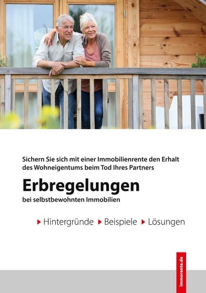 Produktbild: Erbregelungen bei selbstbewohnten Immobilien