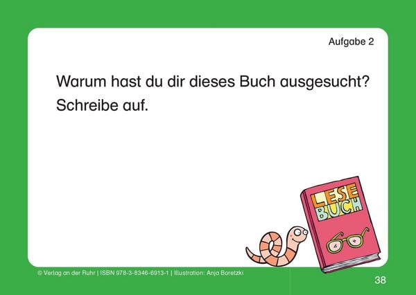 Produktbild: Mit der Lese-Raupe zum B&uuml;cherwurm &ndash; Klasse 1-4