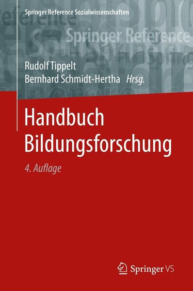 Produktbild: Handbuch Bildungsforschung