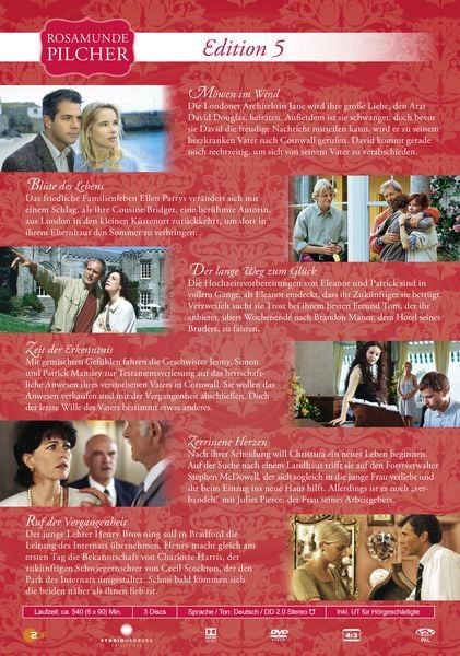 Produktbild: Rosamunde Pilcher Edition 5 [3 DVDs]