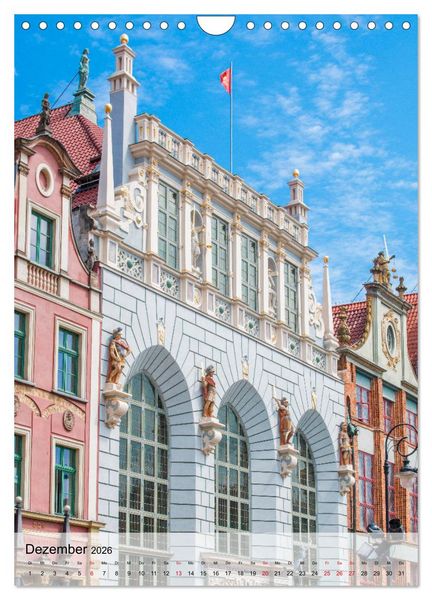 Produktbild: Danzig - Historische Altstadt (Wandkalender 2026 DIN A4 hoch), CALVENDO Monatskalender