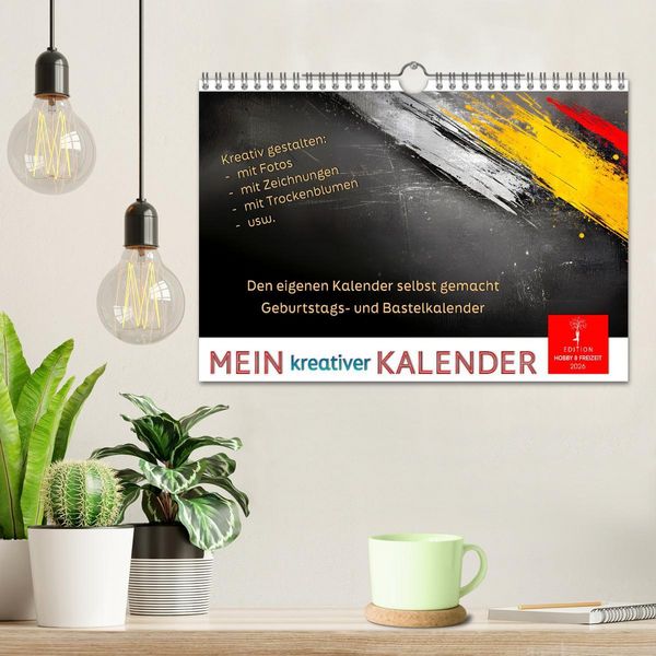 Produktbild: Mein kreativer Kalender (Wandkalender 2026 DIN A4 quer), CALVENDO Monatskalender