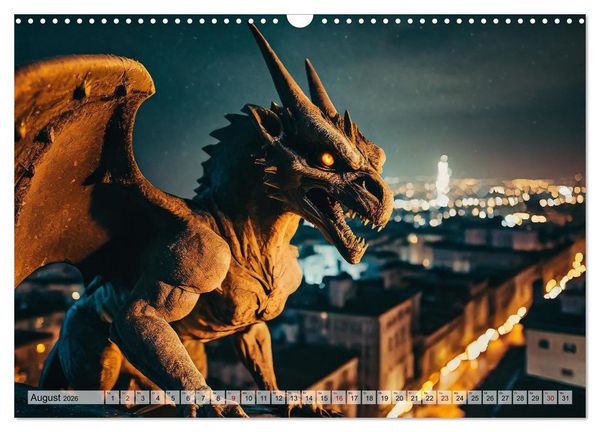 Produktbild: Monster & Mythen (Wandkalender 2026 DIN A3 quer), CALVENDO Monatskalender