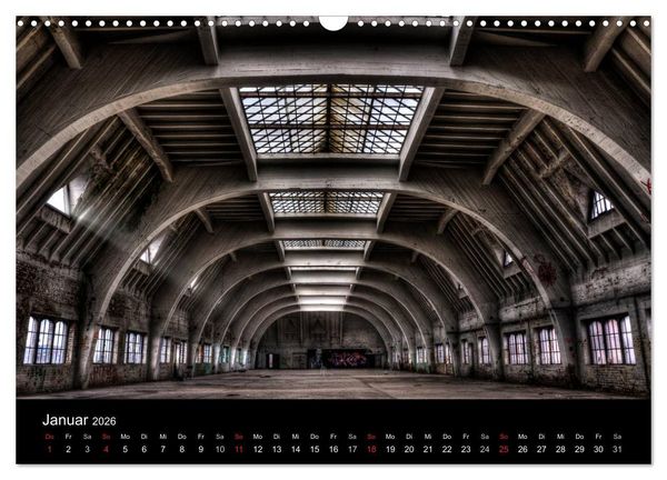 Produktbild: Lost Places - Verlassene Orte (Wandkalender 2026 DIN A3 quer), CALVENDO Monatskalender
