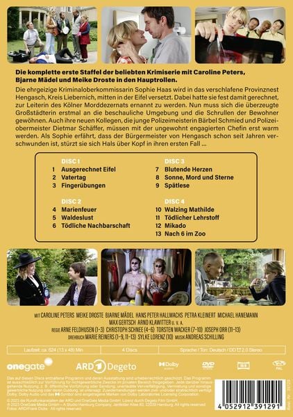 Produktbild: Mord mit Aussicht - Staffel 1 [4 DVDs]