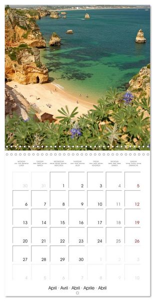 Produktbild: Portugal - Algarve (Wall Calendar 2026 12 &times; 12 Inch) CALVENDO 12 Month Wall Calendar