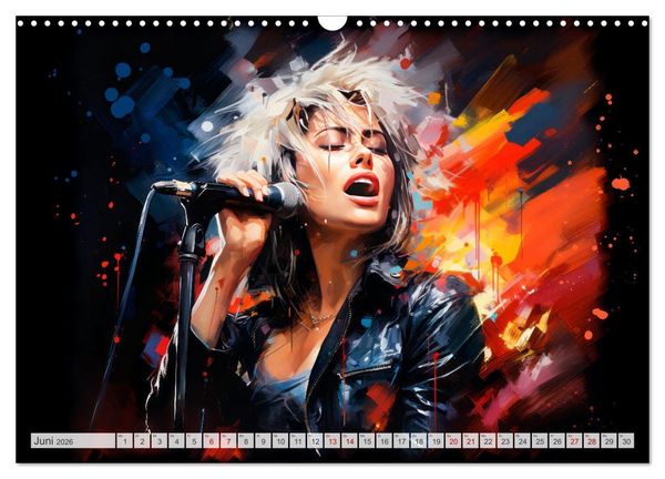 Produktbild: ROCK Sp&uuml;re die grenzenlose Power (Wandkalender 2026 DIN A3 quer), CALVENDO Monatskalender