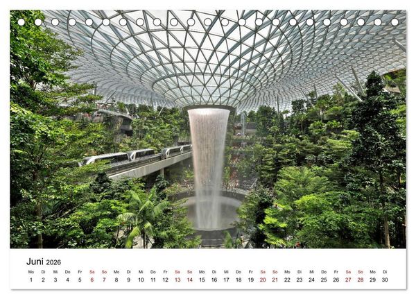 Produktbild: Singapur - Perle S&uuml;dostasiens (Tischkalender 2026 DIN A5 quer), CALVENDO Monatskalender