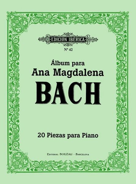 Produktbild: &Aacute;lbum para Ana Magdalena