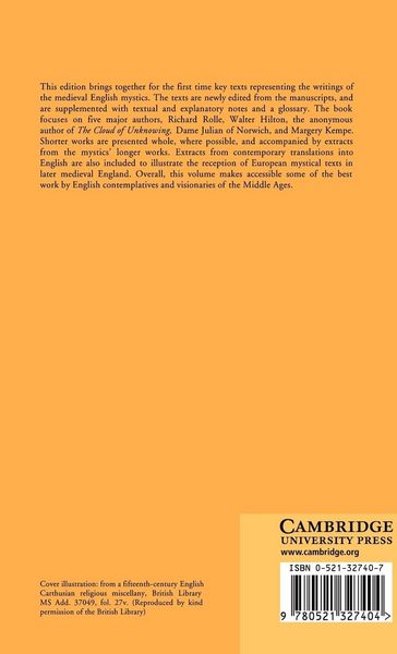 Produktbild: English Mystics of the Middle Ages