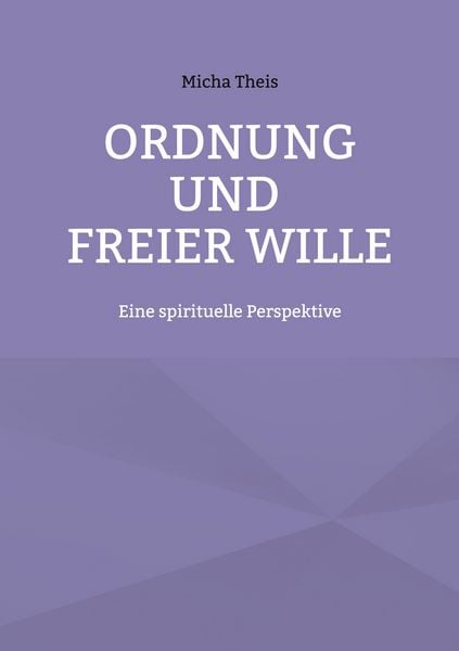 Produktbild: Ordnung und Freier Wille