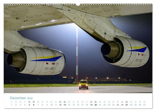 Produktbild: Antonov Airlines, Transportflugzeuge der Superlative (hochwertiger Premium Wandkalender 2026 DIN A2 quer), Kunstdruck in Hochglanz