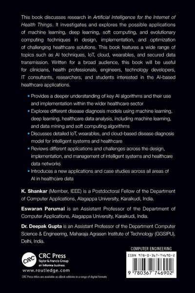 Produktbild: Artificial Intelligence for the Internet of Health Things