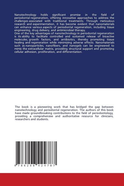 Produktbild: Nanotechnology and its approaches in Periodontal Regeneration