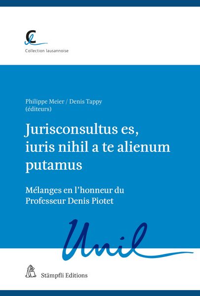 Produktbild: Jurisconsultus es, iuris nihil a te alienum putamus