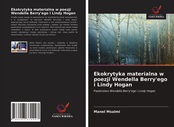 Produktbild: Ekokrytyka materialna w poezji Wendella Berry'ego i Lindy Hogan