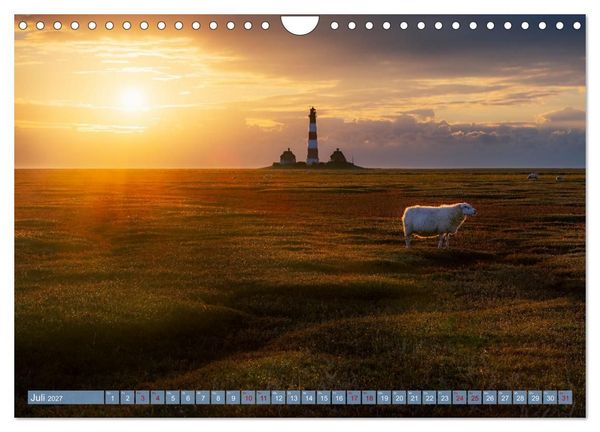 Produktbild: Stimmungsvolle K&uuml;stenmomente (Wandkalender 2027 DIN A4 quer), CALVENDO Monatskalender