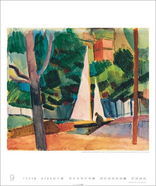 Produktbild: August Macke Edition Kalender 2027