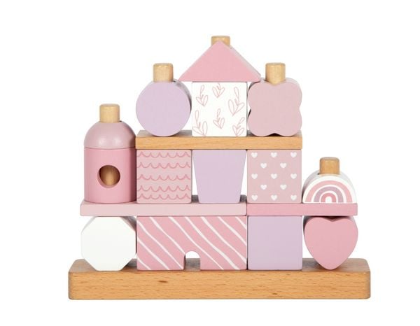 Produktbild: Stapelhaus rosa