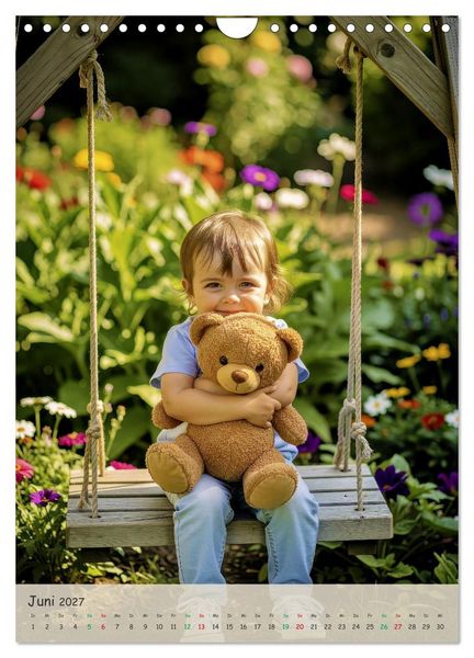 Produktbild: Mein liebster Teddy (Wandkalender 2027 DIN A4 hoch), CALVENDO Monatskalender