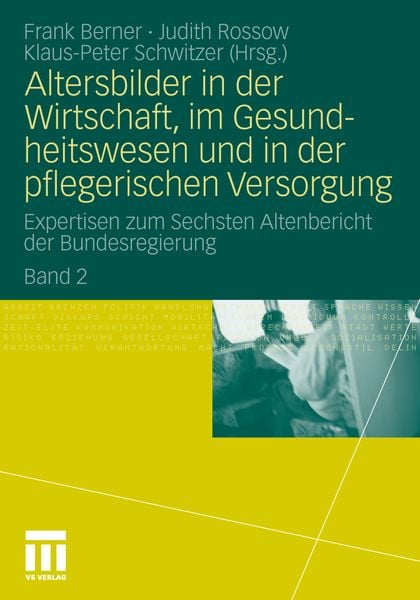 Produktbild: Altersbilder in der Wirtschaft, im Gesundheitswesen und in der pflegerischen Versorgung