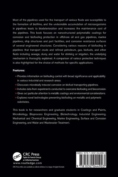 Produktbild: Polymetallic Coatings to Control Biofouling in Pipelines