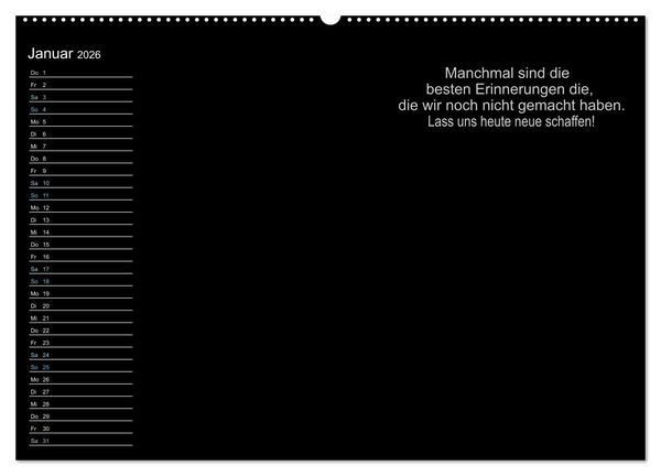 Produktbild: Mein Pers&ouml;nlicher Kalender (Wandkalender 2026 DIN A2 quer), CALVENDO Monatskalender
