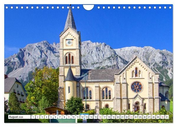 Produktbild: Ramsau am Dachstein (Wandkalender 2026 DIN A4 quer), CALVENDO Monatskalender