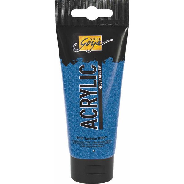 Produktbild: KREUL Acrylfarbe SOLO Goya Effekt saphirblau 100ml Tube
