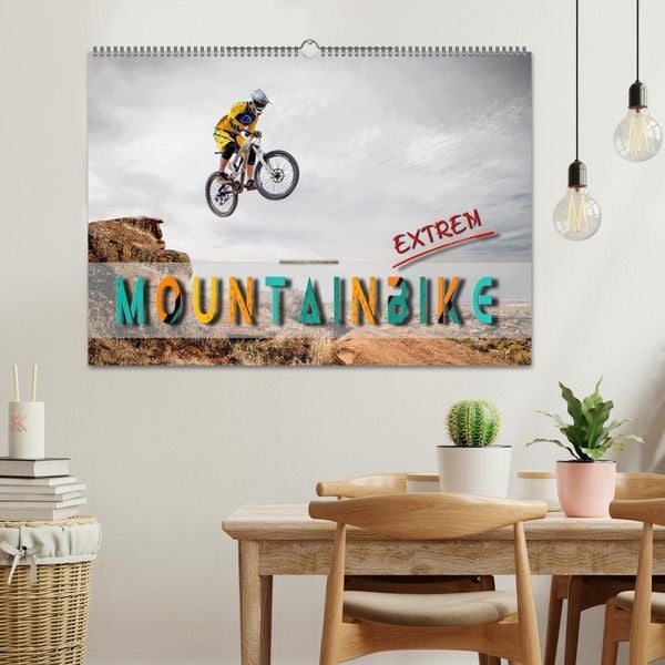 Produktbild: Mountainbike extrem (Wandkalender 2026 DIN A2 quer), CALVENDO Monatskalender