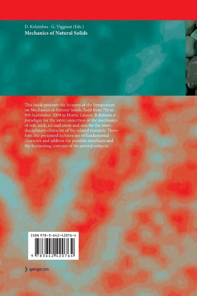 Produktbild: Mechanics of Natural Solids