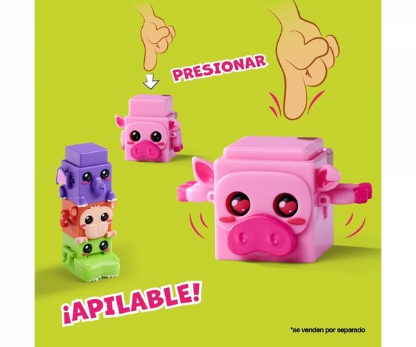 Produktbild: Bloxies Spielfiguren Serie 1, 4 Stk.