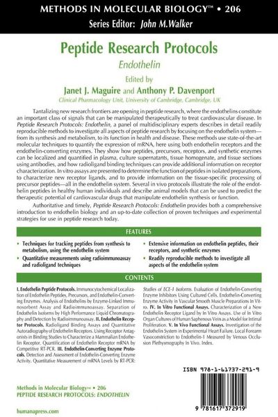 Produktbild: Peptide Research Protocols