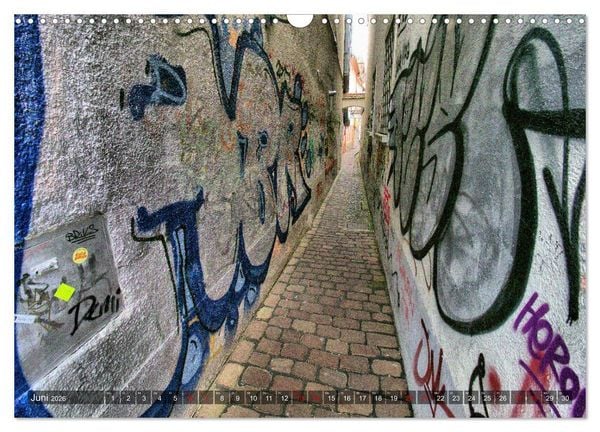 Produktbild: Freiburg - Gesichter einer Stadt (Wandkalender 2026 DIN A3 quer), CALVENDO Monatskalender