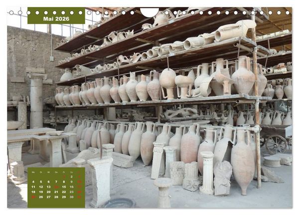 Produktbild: Pompeji-Kalender (Wandkalender 2026 DIN A4 quer), CALVENDO Monatskalender