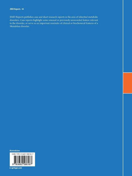 Produktbild: JIMD Reports, Volume 44