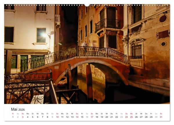 Produktbild: Das stille Venedig (Wandkalender 2026 DIN A2 quer), CALVENDO Monatskalender