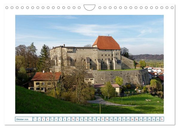 Produktbild: Inn-Salzach-Region - Kultur und Natur (Wandkalender 2026 DIN A4 quer), CALVENDO Monatskalender