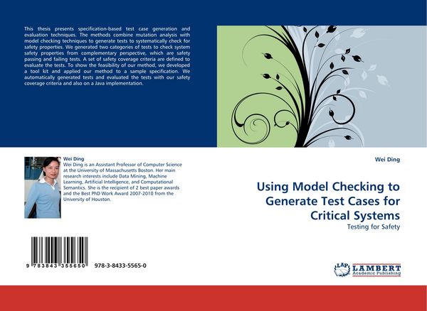Produktbild: Using Model Checking to Generate Test Cases for Critical Systems