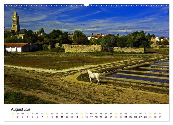 Produktbild: Vend&eacute;e Aus dem Meer steigender Himmel Frankreichs (Wandkalender 2026 DIN A2 quer), CALVENDO Monatskalender