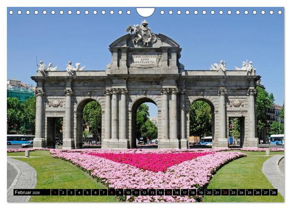 Produktbild: Madrid (Wandkalender 2026 DIN A4 quer), CALVENDO Monatskalender