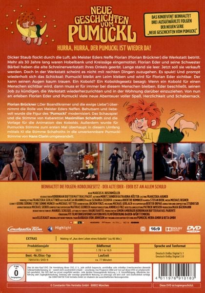 Produktbild: Neue Geschichten vom Pumuckl - Kino-Event (DVD)