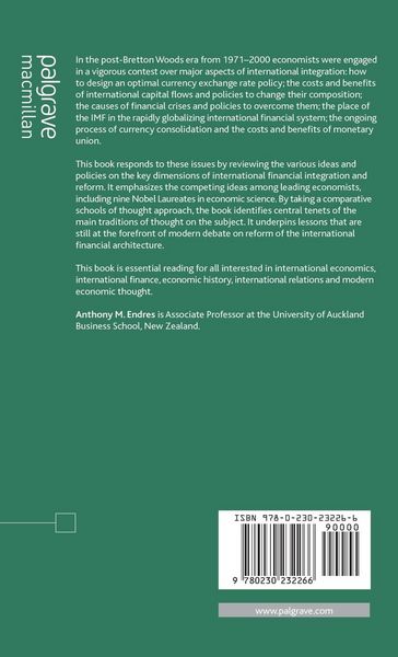 Produktbild: International Financial Integration